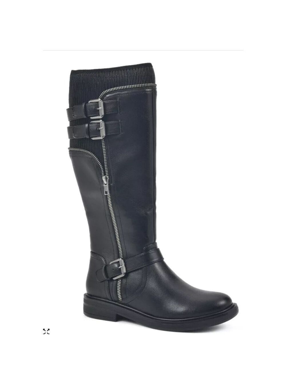 White Mountain Mazed Knee High Boots SIZE 10 M